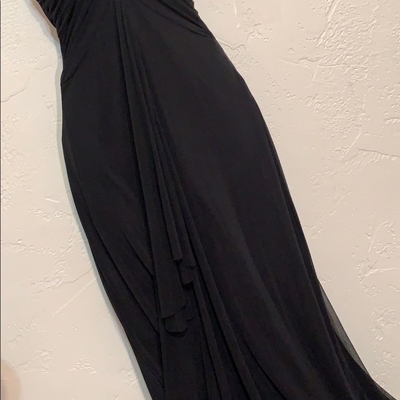 Vintage Cache Gown  Dress with Rhinestones - Picture 3 of 4